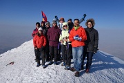  photo du groupe au sommet