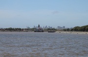  Buenos Aires vue de l'Aeroparque - au bord du rio Plata