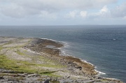  les lapiaz tombent jusqu'à la mer
