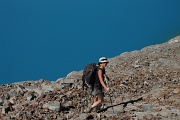  Sur fond de Laguna de Los Tres