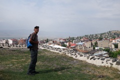  lolo à la citadelle - vue sur Erzurum