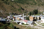  le centre du village et notre pension à coté de la mosquée