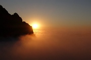  coucher de soleil sur la mer Noire