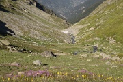  La vallée de Pisenkaya, que l'on va descendre