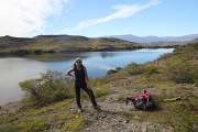  petit lac avant le lago Nordenskjold