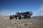  changement de bus à l'intersection route 40 et route de Chalten