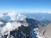  vue sur le vallon de Preda Rossa et le refuge Ponti